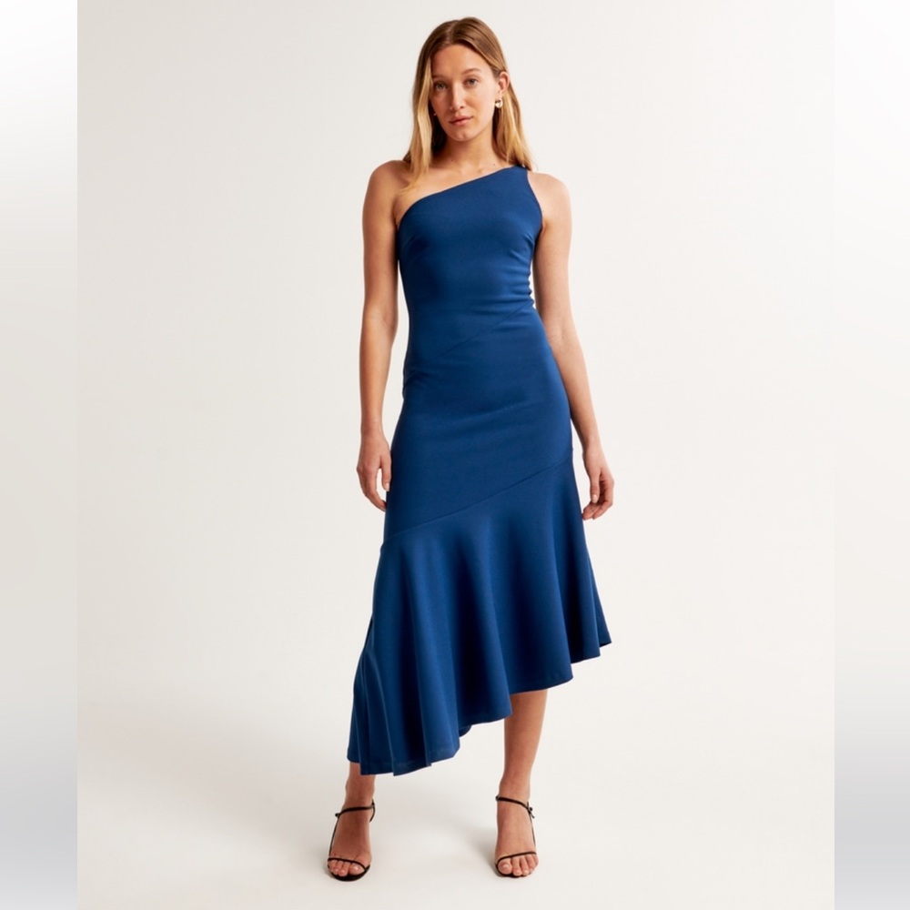 Abercrombie Blue Midi Dress